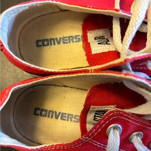 Red Sneakers Converse